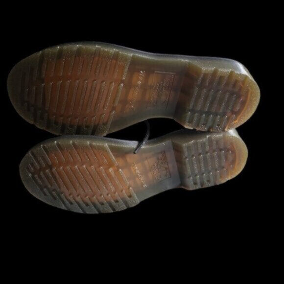 Dr Martens 1460 WOMEN'S SMOOTH LEATHER LACE UP BOOTS White Sz 5 NEW - Picture 9 of 9